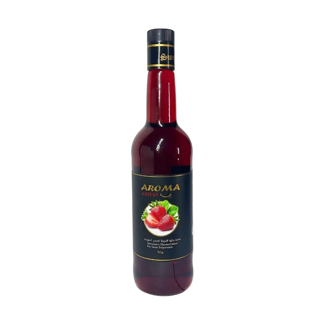 Aroma Velvet Strawberry Flavor 925g - a rich sauce with the taste of fresh strawberries