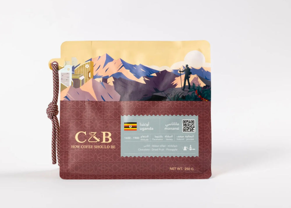 Mananassi Oanda | C &B Roastery 250gماناناسي اوغندا | محمصة كوب وبن