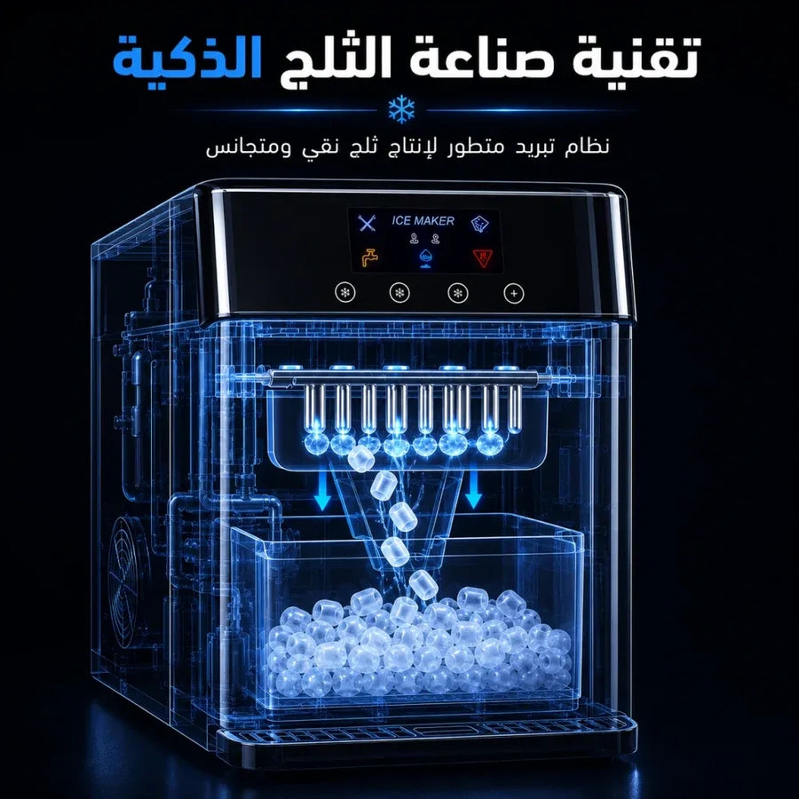 صانعة مكعبات الثلج الاحترافية- ايس برو ice87 – صورة إضافية 6
