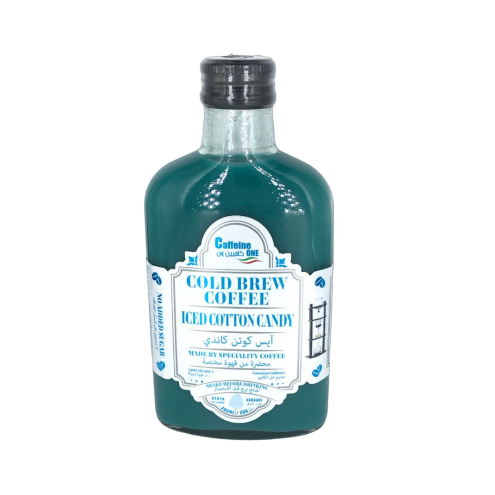 Cold Brew Ice Cotton Candy from Caffeine One 190 ml