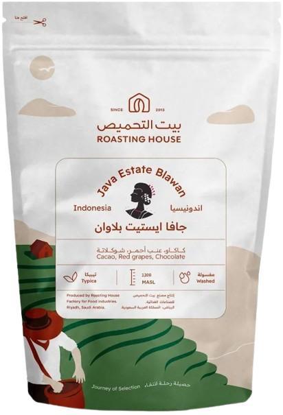 g 227قهوه مختصه بيت التحميص جافا ايستيت بلاوان