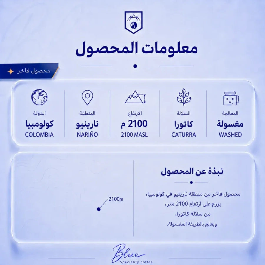 محمصة بلو - كولومبيا حبحب 250 جرام – صورة إضافية 3