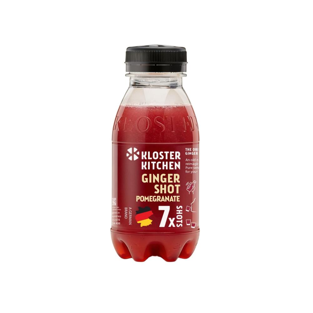 جرعات الزنجبيل والرمان العضوية 7 شوت – 210 مل | Kloster Kitchen – صورة إضافية 6