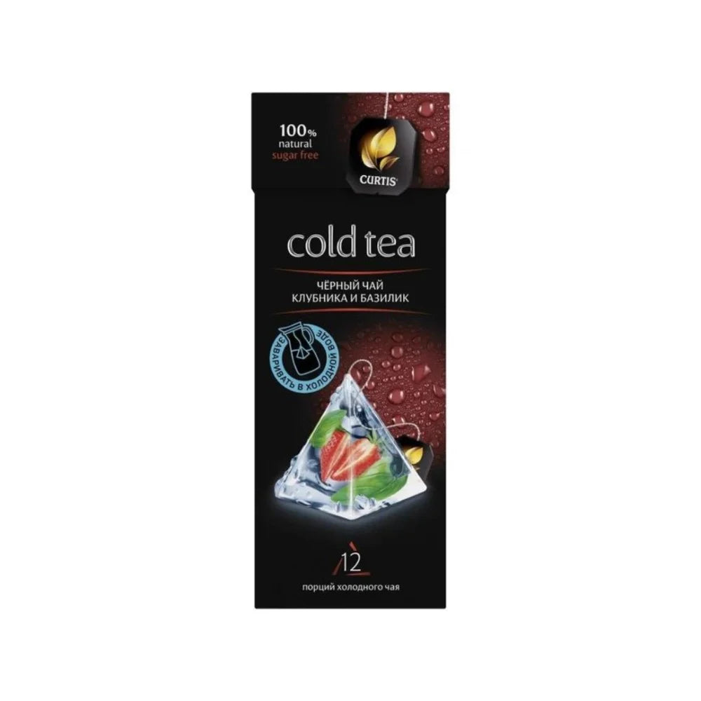 Curtis Strawberry Basil Iced Tea Pyramid 12 Bags