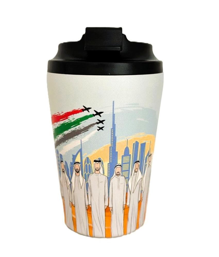 صورة كوب الاتحاد 54 متحدين كوب بتصميم إماراتي,